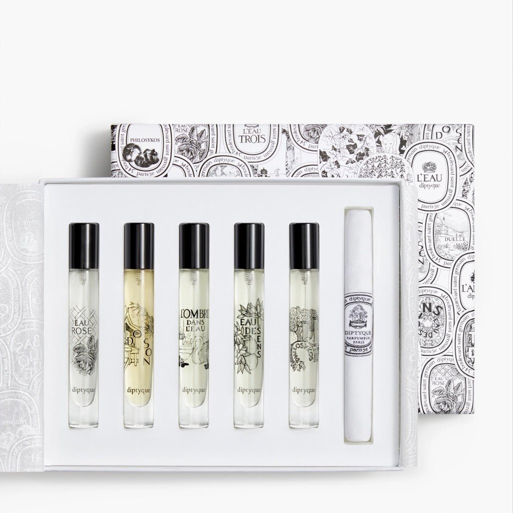 DIPTYQUE 淡香水禮盒五支裝 7.5ml 旅行香水套裝小禮盒 - La Fée Beauty