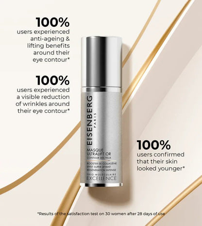 EISENBERG EXCELLENCE MASQUE ULTRALIFT OR 至臻卓颜黄金非凡提升眼膜30ml - La Fée Beauty