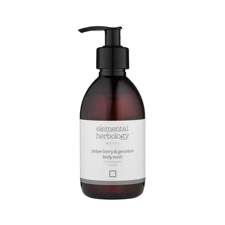 elemental herbology 漿果天竺葵淨化沐浴膠 Juniper Berry & Geranium Body Wash 290ml - La Fée Beauty