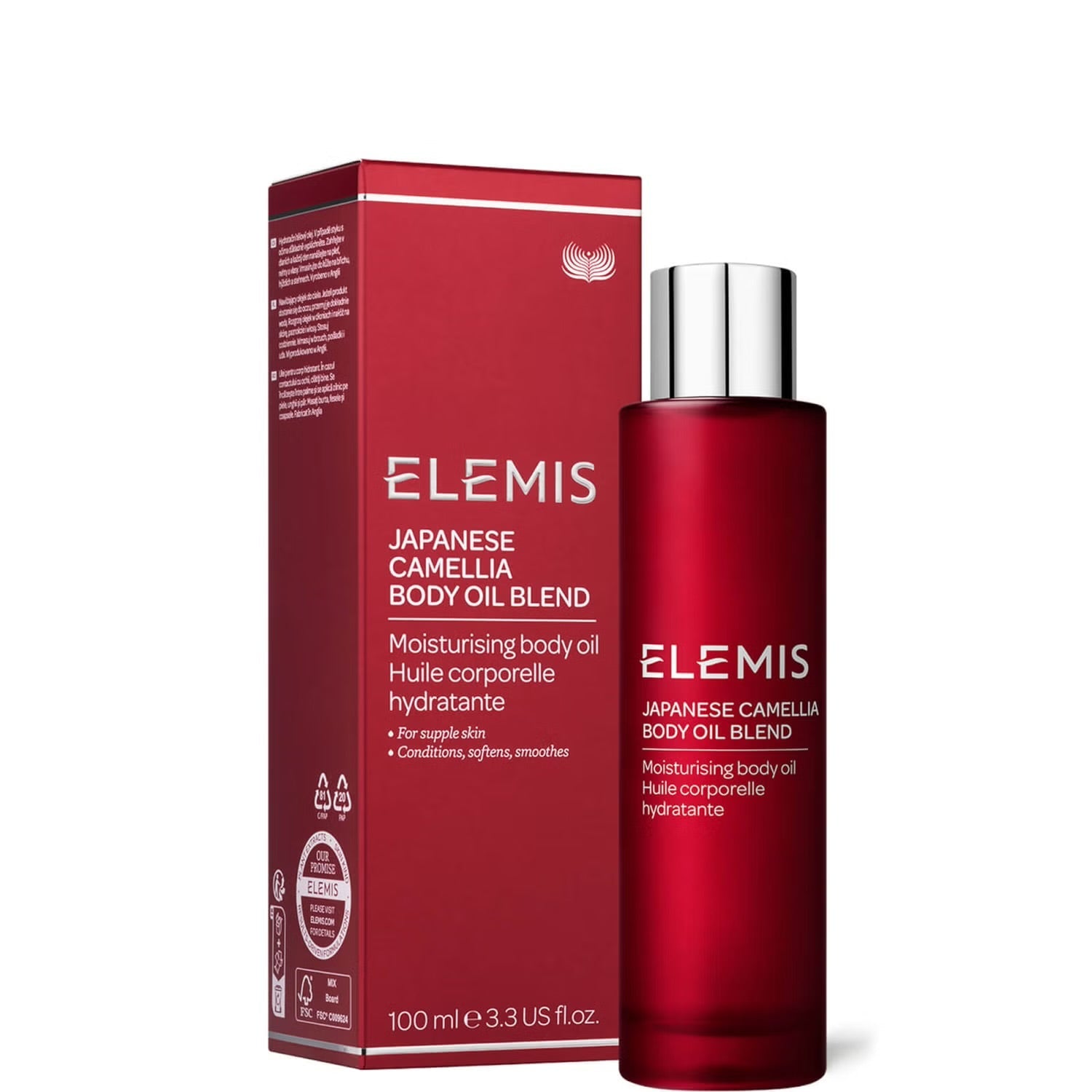 ELEMIS Camellia Body Oil Blend 日本山茶花潤膚油 - La Fée Beauty