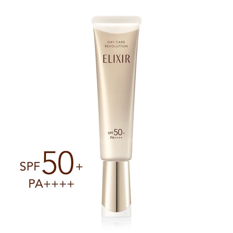 ELIXIR 怡麗絲爾 2025新版 防晒霜/隔離妝前乳 金管滋潤 35ml - La Fée Beauty