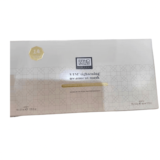 ERNO LASZLO 新款 TIGHTENING TREATMENT MASK 冰白緊致面膜 一盒14組套裝 - La Fée Beauty