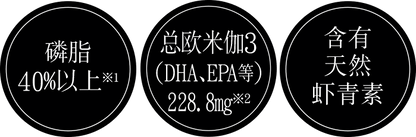 日本 Esthe Pro Labo Krill Oil 南極磷蝦油 120粒 - La Fée Beauty