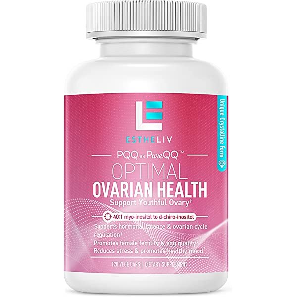 美國進口 ESTHELIV Optimal Ovarian Health 120 VegeCaps 卵巢保養片120粒 - La Fée Beauty