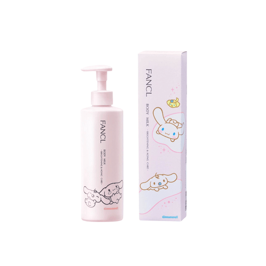 日本 FANCL Body Milk Brightening & Aging Care Cinnamoroll Limited Edition 淨白緊膚身體乳液 肉桂狗限定設計 250g - La Fée Beauty
