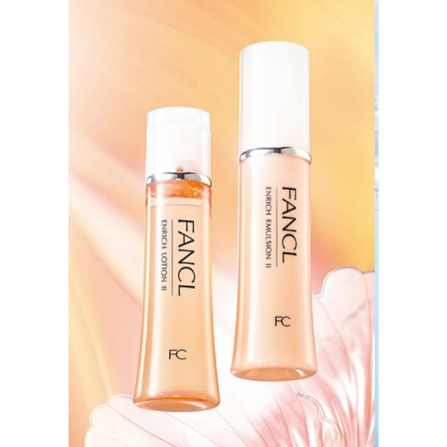 FANCL 芳珂 ENRICH膠原蛋白彈力修護乳液 30ml + 彈力膠原修護緊致化妝精華水 30ml 套 - La Fée Beauty