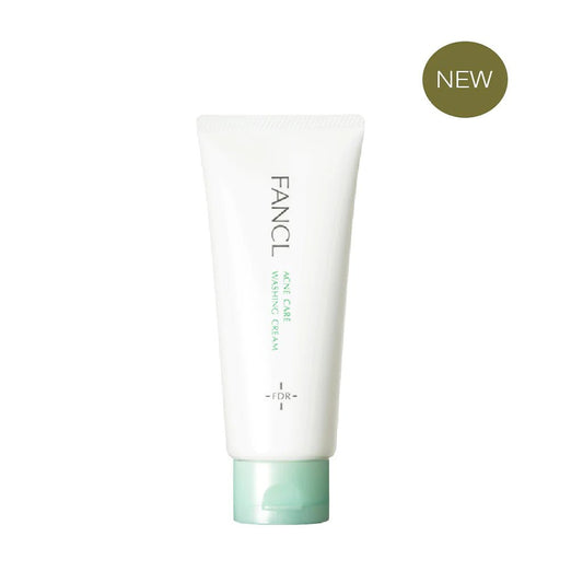 日本 FANCL無添加 FDR ACNE 滋潤保濕去痘清爽潔面洗面奶 90g - La Fée Beauty