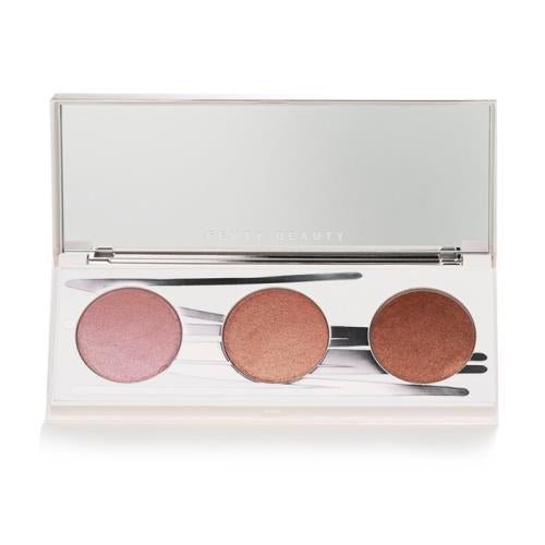 FENTY BEAUTY BY RIHANNA 蕾哈娜 Diamond Bomb Triple Drip All Over Diamond Veil Palette (3x Highlighter) 3x2.9g - La Fée Beauty