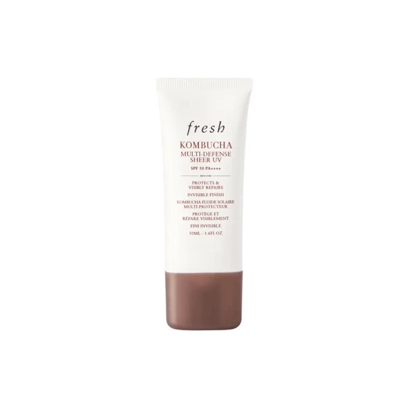 Fresh 新品 Fresh Black Tea Treatment Sunscreen 紅茶多重防禦精華防曬 50ml - La Fée Beauty