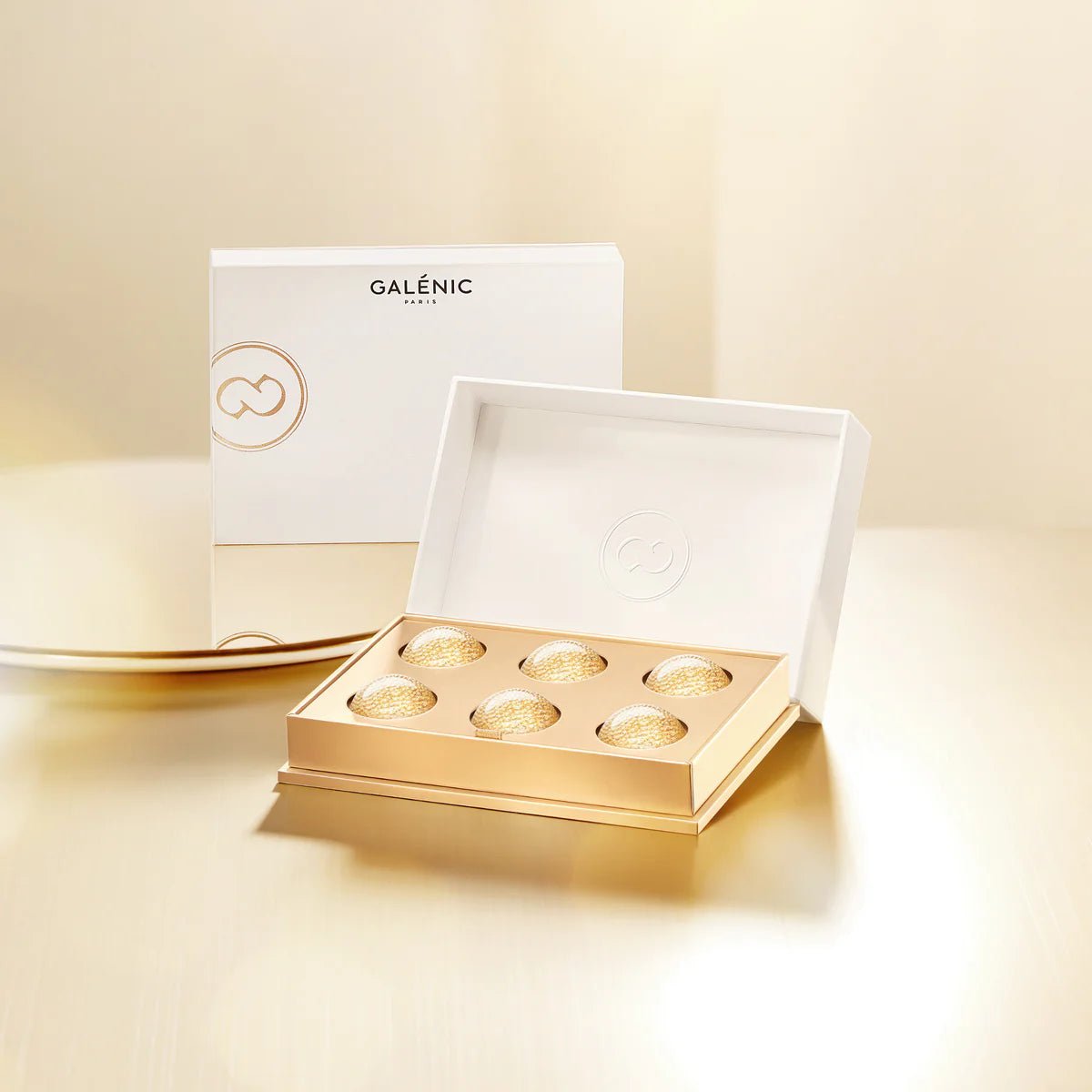法國 GALENIC 科蘭黎 EXTREME BRIGHTENING MICRO MASK 小金珠嫩白 煥能微珠彈亮白 次拋面膜 2代 5ml x 6粒 - La Fée Beauty
