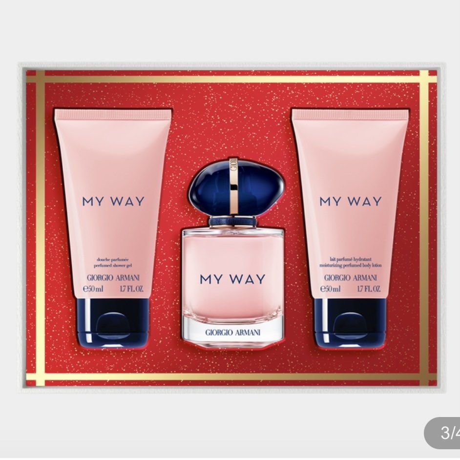GIORGIO ARMANI My way 我行我路三件套 （香水50ml+身體乳50ml+沐浴露50ml） - La Fée Beauty