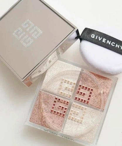 Givenchy 紀梵希 2024聖誕限定 高級訂製稜鏡四色蜜粉 N14 Xmas - La Fée Beauty