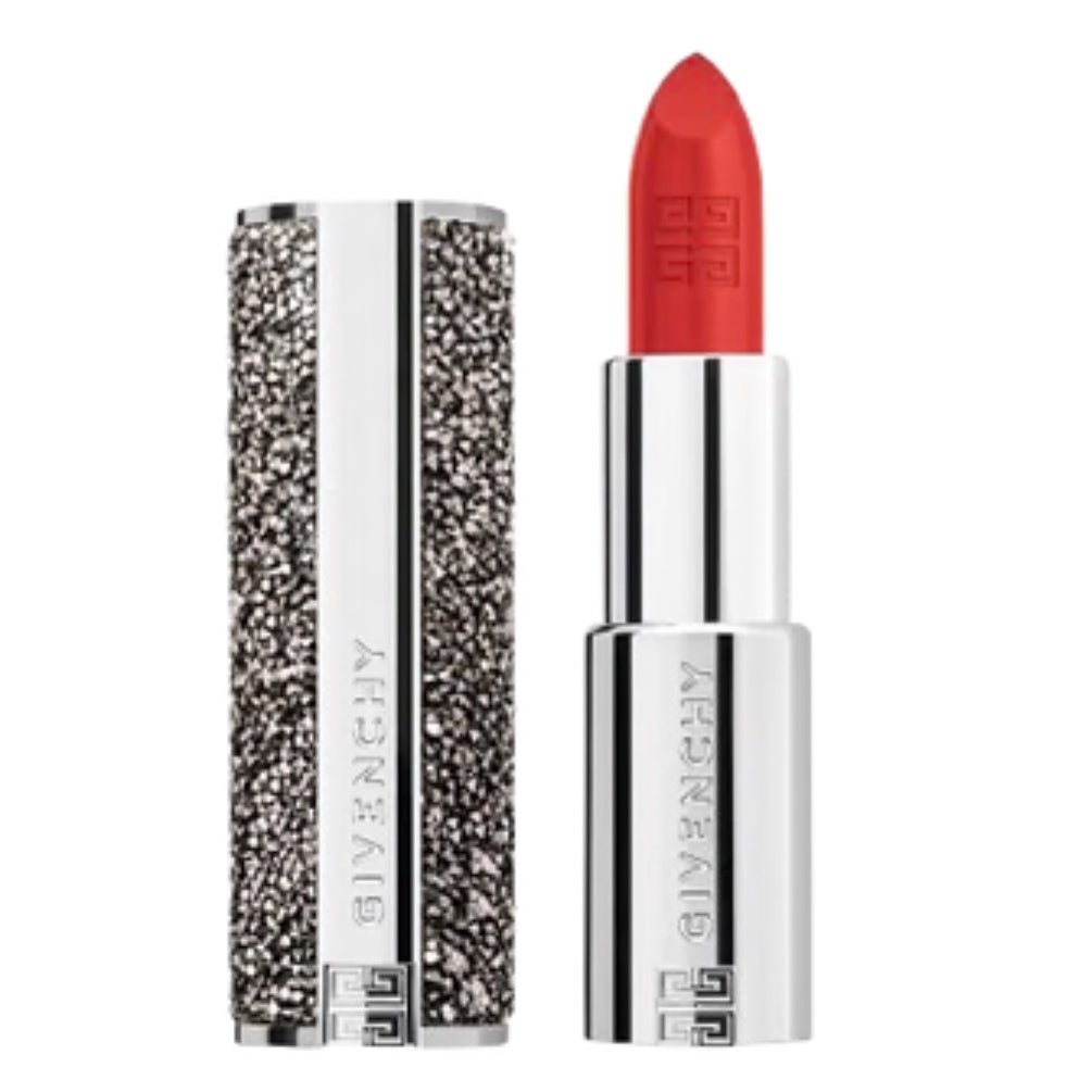 Givenchy 紀梵希 高訂禁忌絲滑啞亮唇膏 24年聖誕限量版 306 CARMIN ESCARPIN - La Fée Beauty