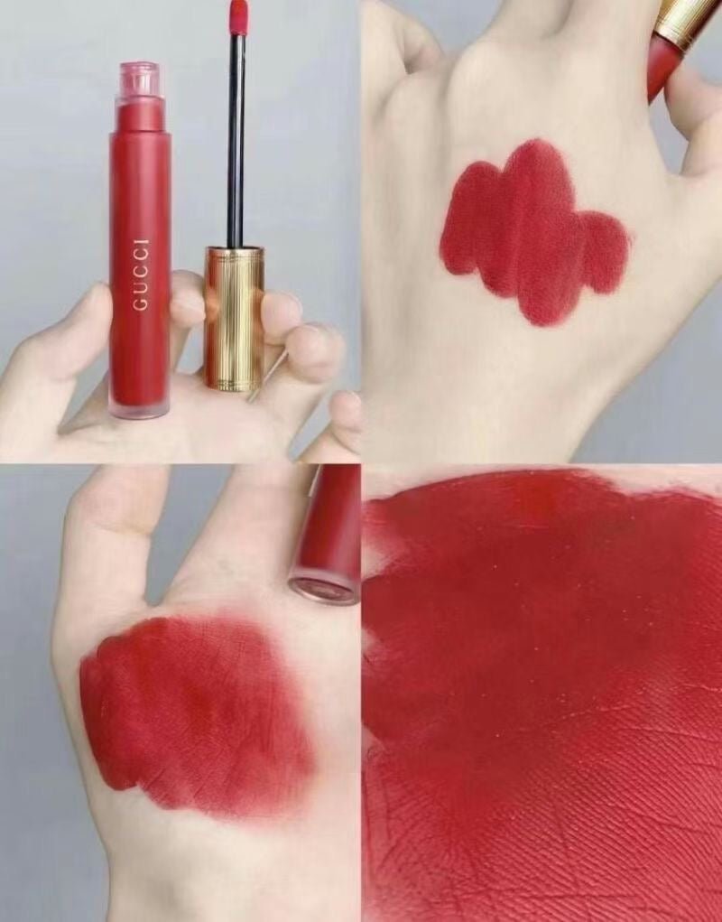 Gucci 古馳 唇釉 25* GOLDIE RED 6.5ml - La Fée Beauty