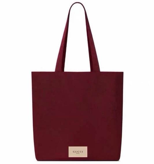 GUCCI Beauty 安可哥拉紅帆布包 托特包 - La Fée Beauty