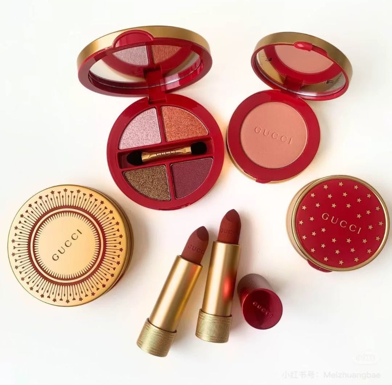 Gucci 古馳 聖誕限量版 ROUGE A LEVRES MAT唇膏 217 VALERIA ROSE - La Fée Beauty