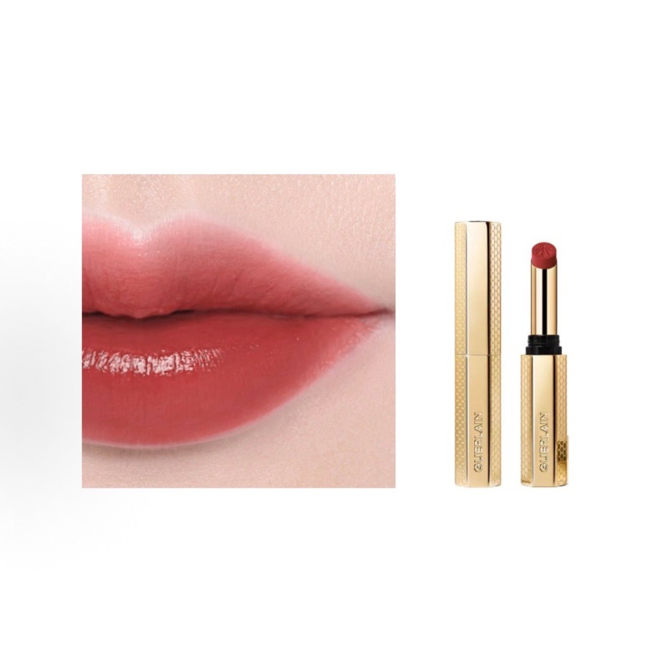GUERLAIN 嬌蘭 KISSKISS 親親花漾柔霧唇膏 1.85g - La Fée Beauty