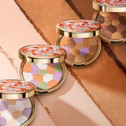 GUERLAIN 嬌蘭 MÉTÉORITES 幻彩流星四合一彩妝粉餅 啞緻定妝彩妝粉餅 8.5g - La Fée Beauty