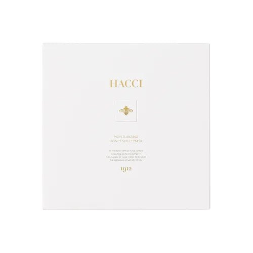 HACCI 新 蜂蜜保濕彈力面膜 32ml精華液 上下式 6片裝 - La Fée Beauty
