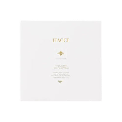 HACCI 新 蜂蜜保濕彈力面膜 32ml精華液 上下式 6片裝 - La Fée Beauty
