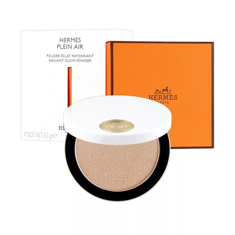 Hermès Radiant glow powder 星采煥顏蜜粉餅 02 Mirage - La Fée Beauty