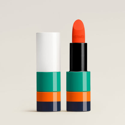 HERMES ROUGE HERMÈS 限量版霧面唇膏  Orange Néon 3.5g - La Fée Beauty