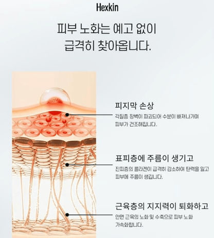 HEXKIN 赫詩琴 Revitalizing Collagen Facial Mask 煥顏膠原蛋白 23g*10pcs - La Fée Beauty