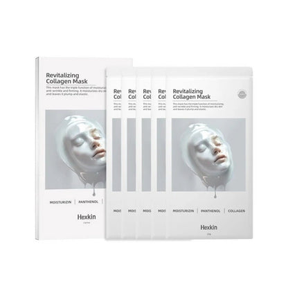 HEXKIN 赫詩琴 Revitalizing Collagen Facial Mask 煥顏膠原蛋白 23g*10pcs - La Fée Beauty