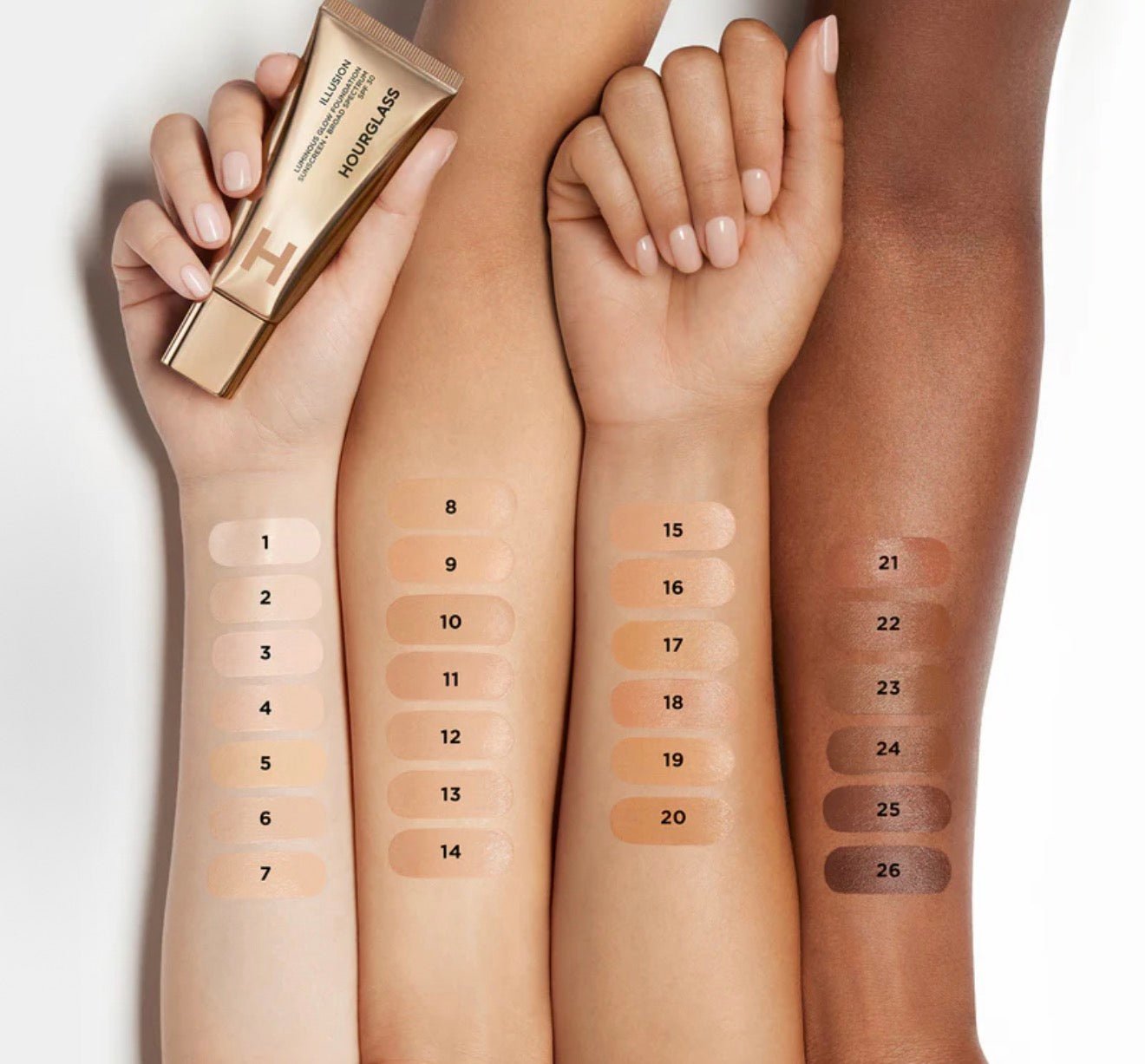 Hourglass 全新上市 柔潤保濕粉底液 35ml - La Fée Beauty