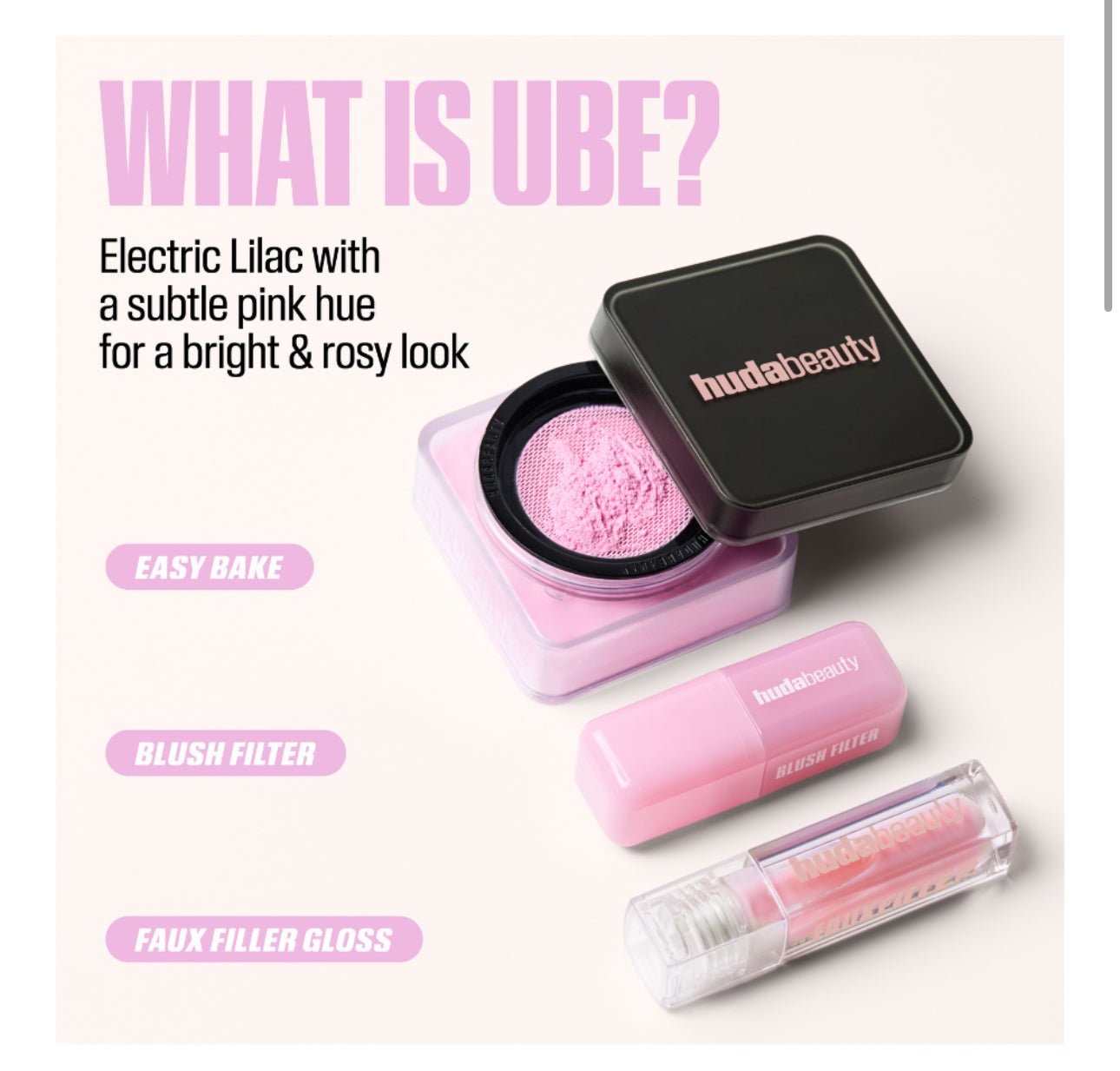 HUDA BEAUTY 新品 Blush Filter 液體腮紅 Ube Cream 4.5ml - La Fée Beauty