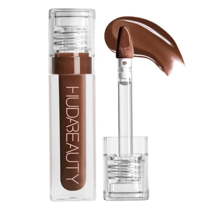 HUDA BEAUTY 新品 FAUX FILLER Extra Shine Lip Gloss 鏡面閃亮唇釉 3.9ml Coco - La Fée Beauty