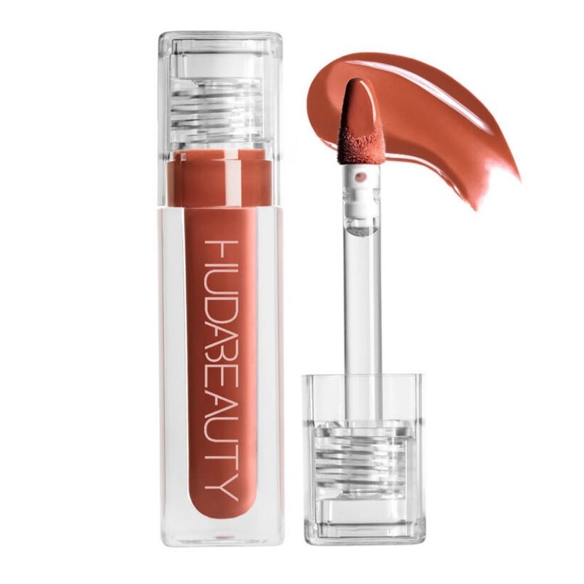 HUDA BEAUTY 新品 FAUX FILLER Extra Shine Lip Gloss 鏡面閃亮唇釉 3.9ml Foxy - La Fée Beauty