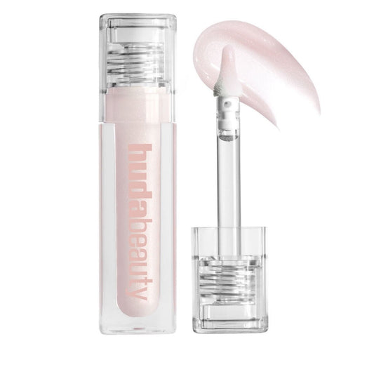 HUDA BEAUTY 新品 FAUX FILLER Extra Shine Lip Gloss 鏡面閃亮唇釉 3.9ml She Glitzy - La Fée Beauty