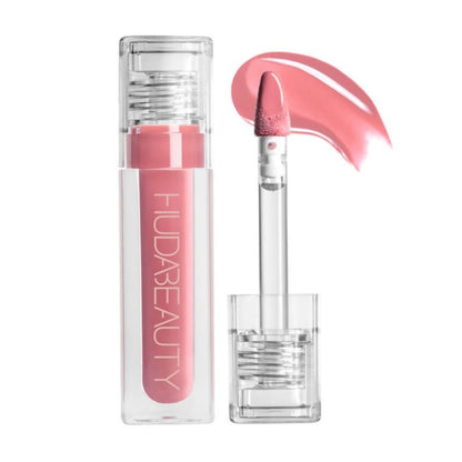 HUDA BEAUTY 新品 FAUX FILLER Extra Shine Lip Gloss 鏡面閃亮唇釉 3.9ml Sugar Baby - La Fée Beauty