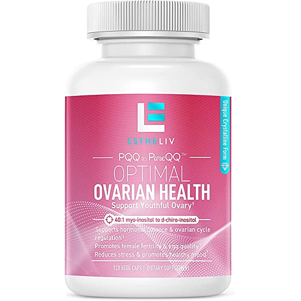 美國進口 ESTHELIV Optimal Ovarian Health 120 VegeCaps 卵巢保養片120粒