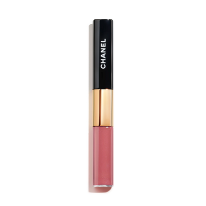 CHANEL 香奈兒 LE ROUGE DUO ULTRA TENUE 雙頭唇彩 #40 玫瑰拿鐵