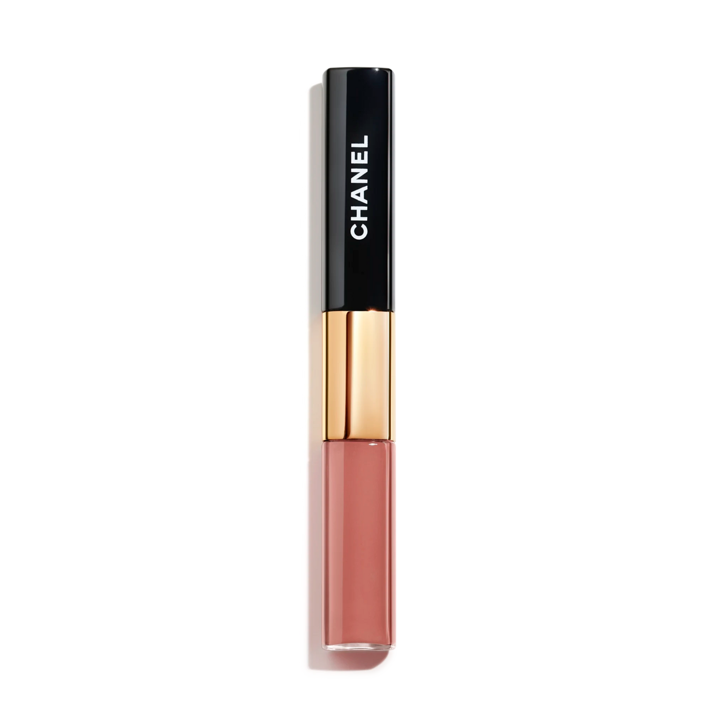 CHANEL 香奈兒 LE ROUGE DUO ULTRA TENUE 雙頭唇彩 #166 Timeless Beige （絕版色）