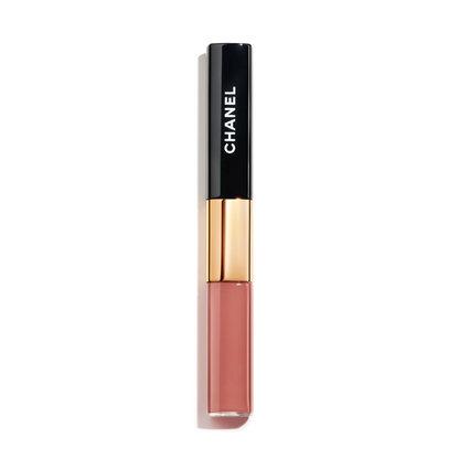 CHANEL 香奈兒 LE ROUGE DUO ULTRA TENUE 雙頭唇彩 #166 Timeless Beige （絕版色）