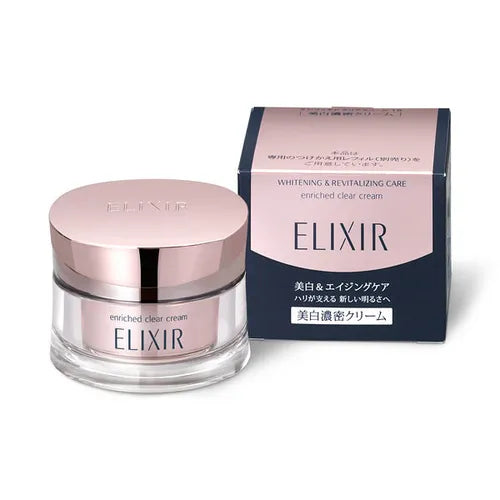 ELIXIR 怡麗絲爾 Enriched Clear Cream 淨白零瑕面霜 45g