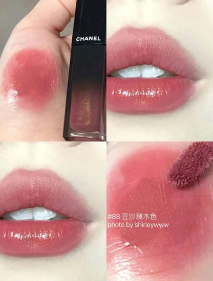 CHANEL 香奈兒 ROUGE ALLURE LAQUE  極致鏡面水光唇釉 #88 Rose Mystere