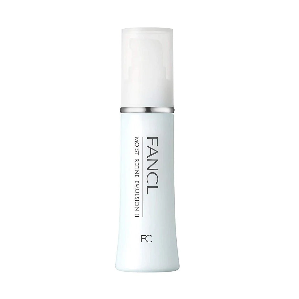 FANCL 芳珂 MOIST REFINE無添加保濕水潤鎖水乳液 30ml + MOIST REFINE柔滑保濕化妝水 30ml 套