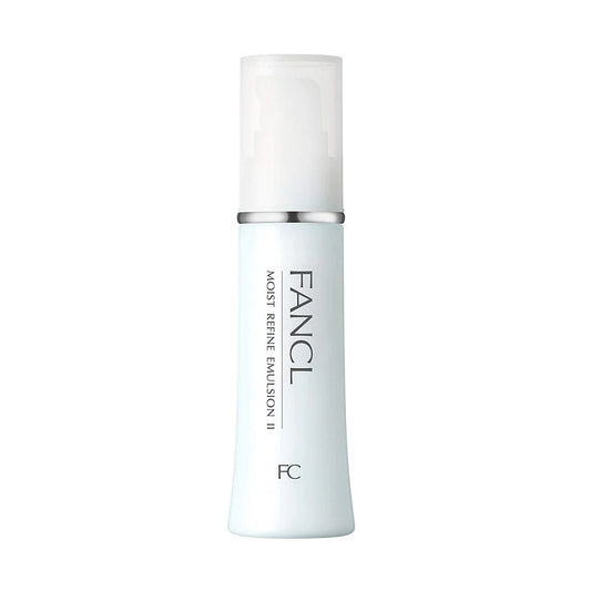 FANCL 芳珂 MOIST REFINE無添加保濕水潤鎖水乳液 30ml + MOIST REFINE柔滑保濕化妝水 30ml 套