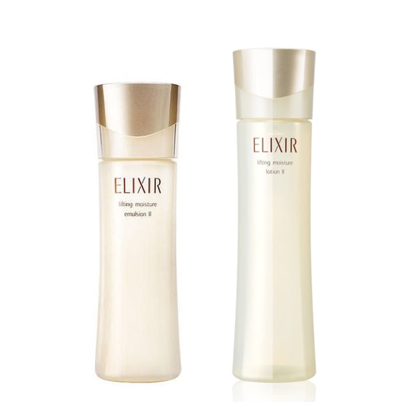 ELIXIR怡麗絲爾 藥用彈潤保濕化妝水 + 乳液套裝