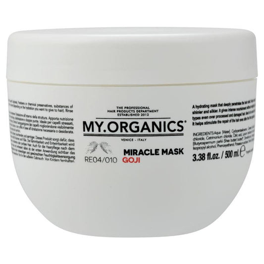 My Organics 有機杞子閃亮水凝髮膜 Goji Miracle Mask 500ml