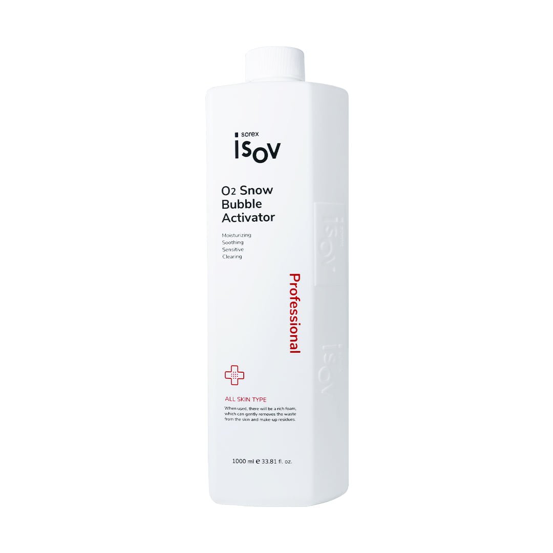 ISOV O2 Snow Bubble Activator 野薔薇泡泡潔面啫喱 1000ml - La Fée Beauty