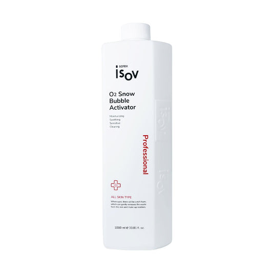 ISOV O2 Snow Bubble Activator 野薔薇泡泡潔面啫喱 1000ml - La Fée Beauty