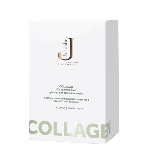 瑞典 Jabushe 嘉碧茜 小分子深海魚膠原蛋白 5000mg 一盒30包 - La Fée Beauty