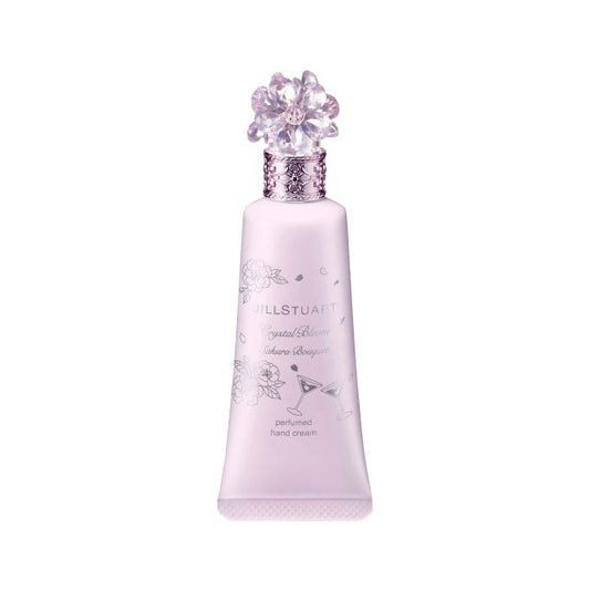 JILL STUART Crystal Bloom Sakura Bouquet Perfumed Hand Cream 40g - La Fée Beauty