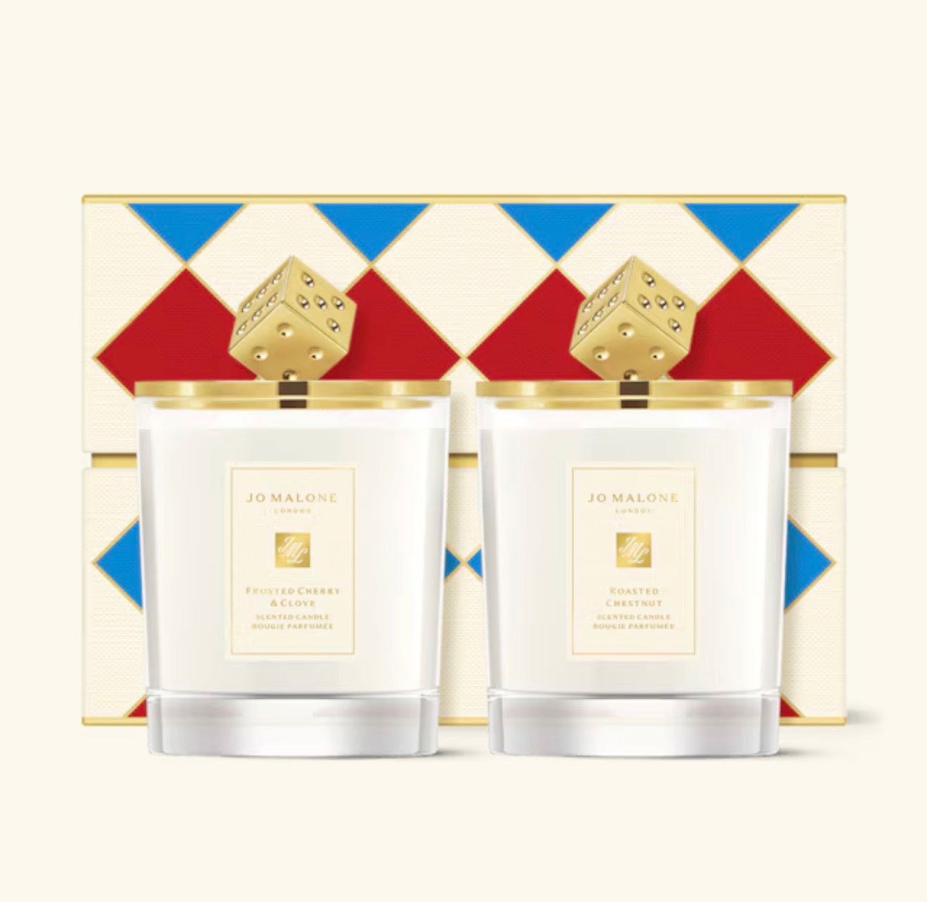 JO MALONE LONDON 聖誕限定 Decorated Candle Duo 聖誕香氛蠟燭禮盒 2x200g - La Fée Beauty