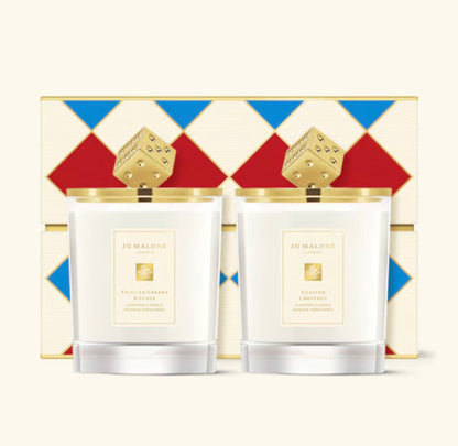 JO MALONE LONDON 聖誕限定 Decorated Candle Duo 聖誕香氛蠟燭禮盒 2x200g - La Fée Beauty